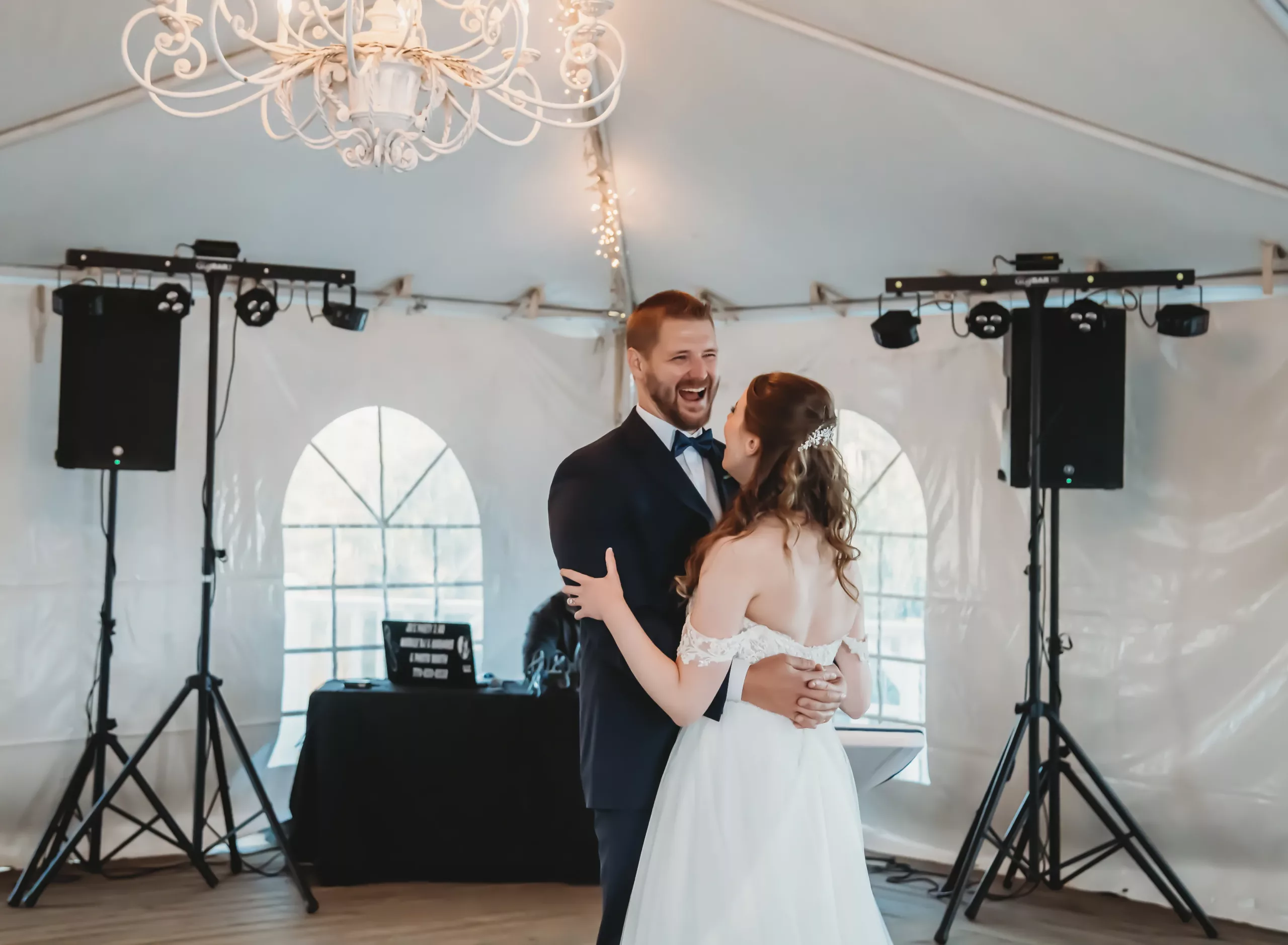 gorgeous tented pavilion